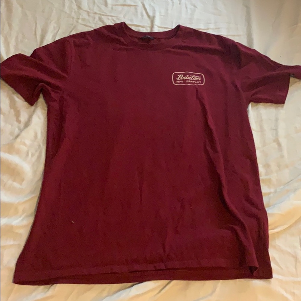 men’s brixton size medium tee shirt